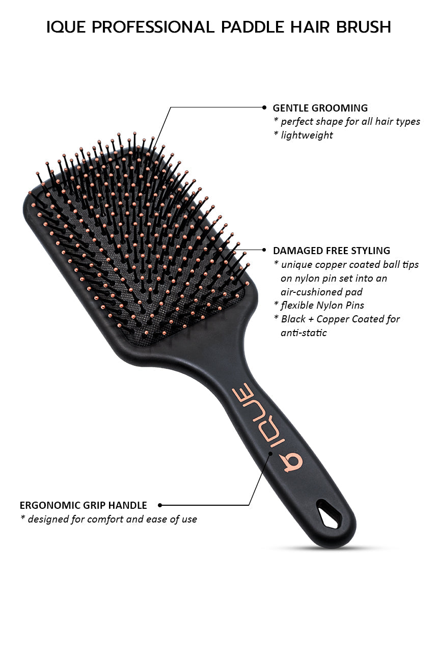 IQUE Paddle Hairbrush