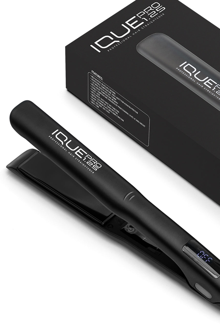 IQUE Professional Flat Iron Hair Straightener 1.25"