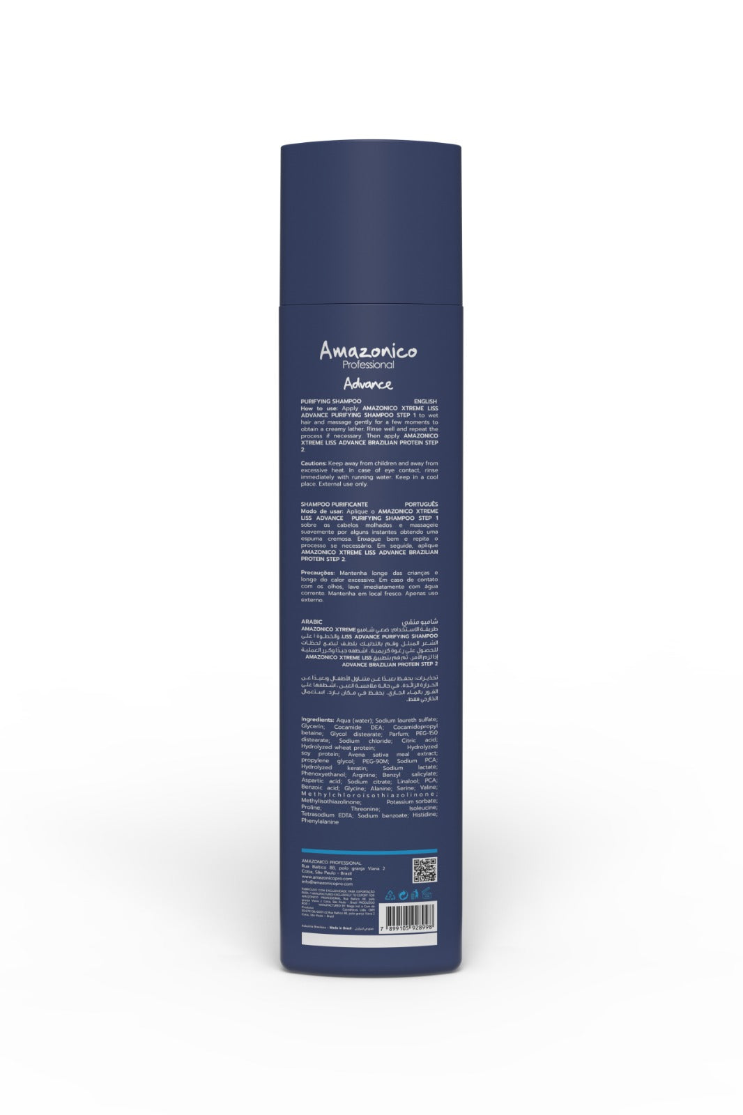 AMAZONICO Advance Purifying Shampoo 1L Step 1