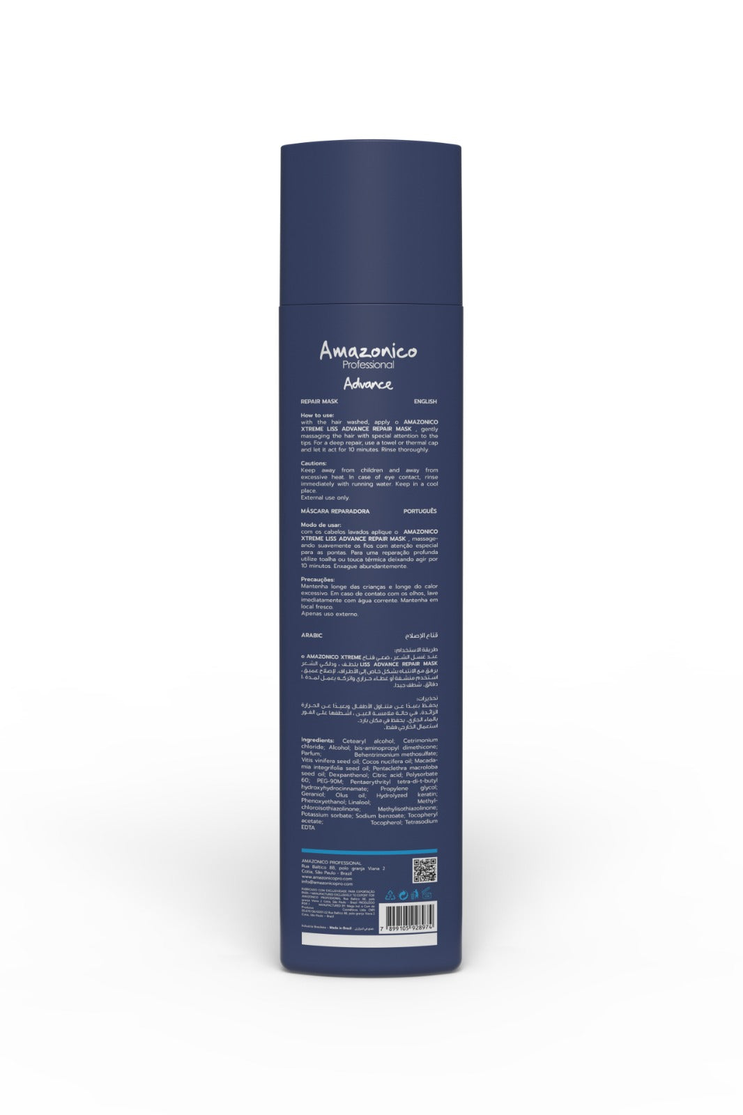 AMAZONICO Advance Repair Mask 1L Step 3